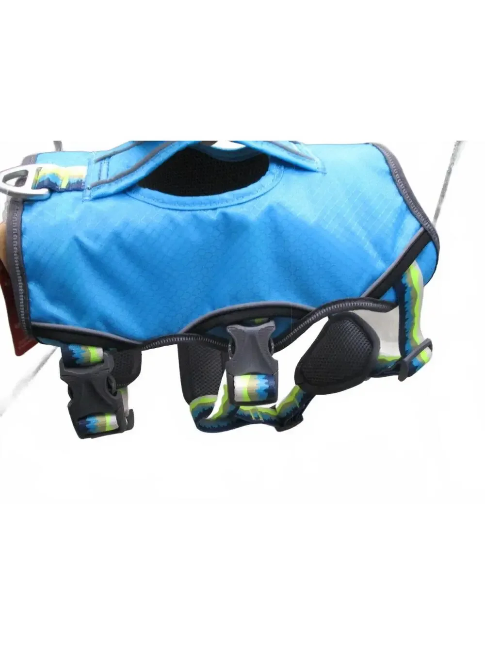 Arcadia Trail Ultimate Security Dog Harness Blue & Neon